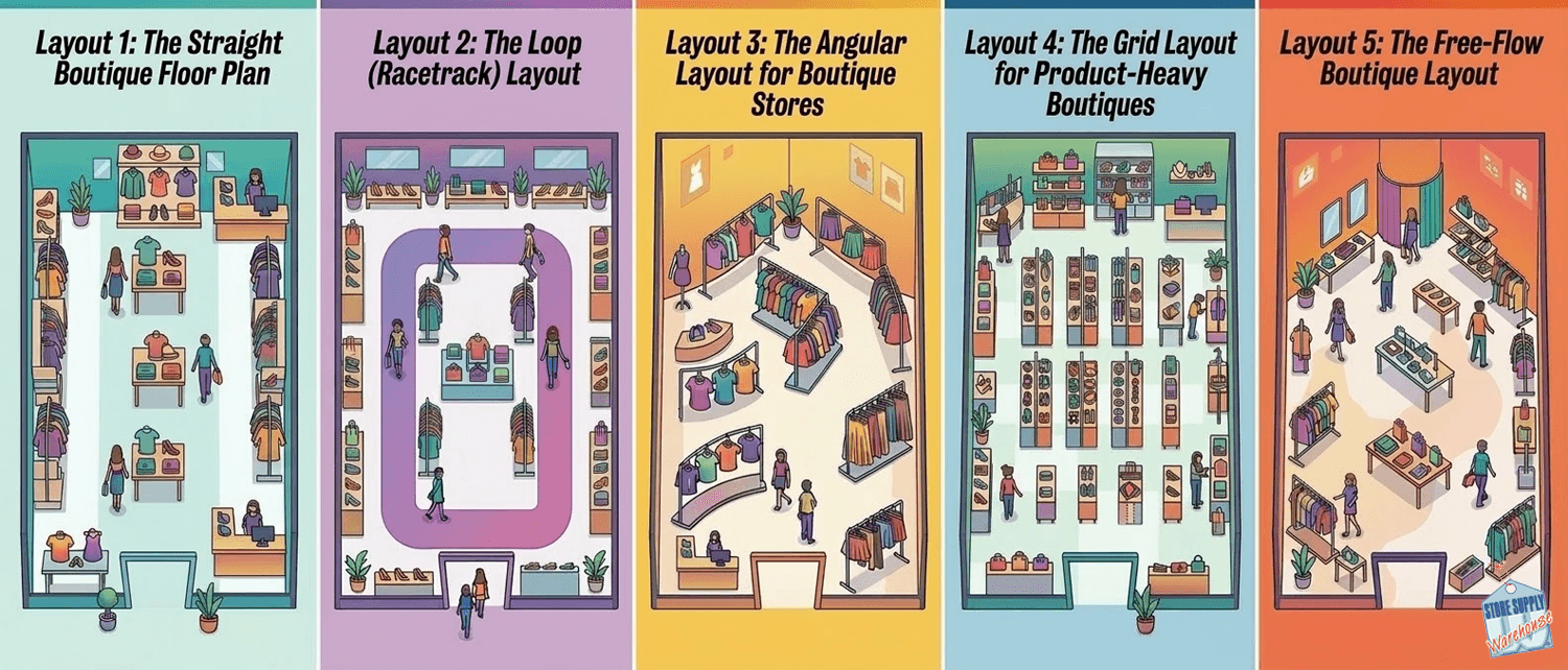 5 Floor Plan Layouts