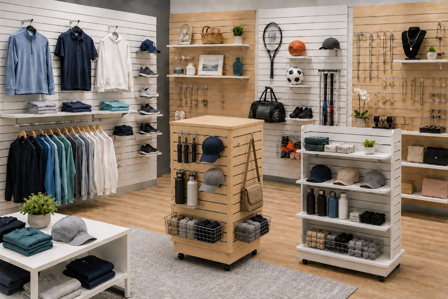 Essential Slatwall Accessories for Every Retail Store Type