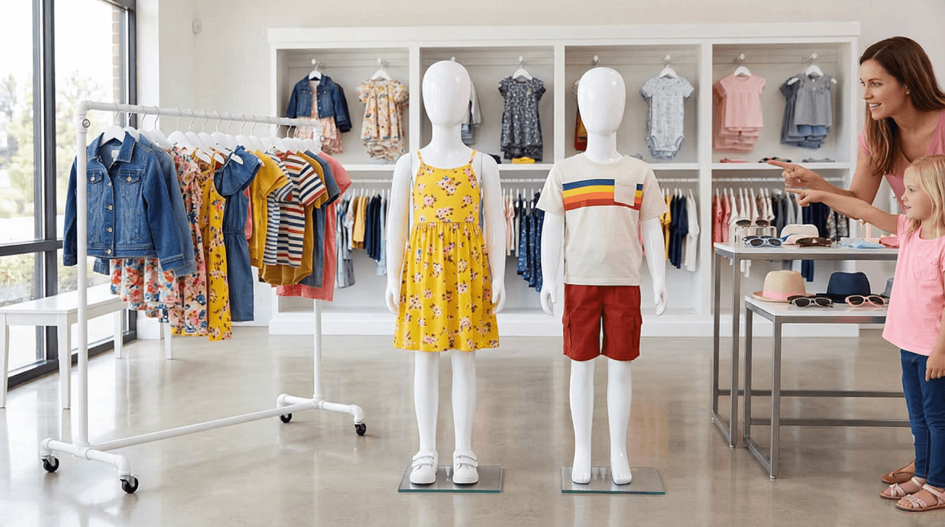 Children's Mannequin Strategy: What Boutiques Get Wrong