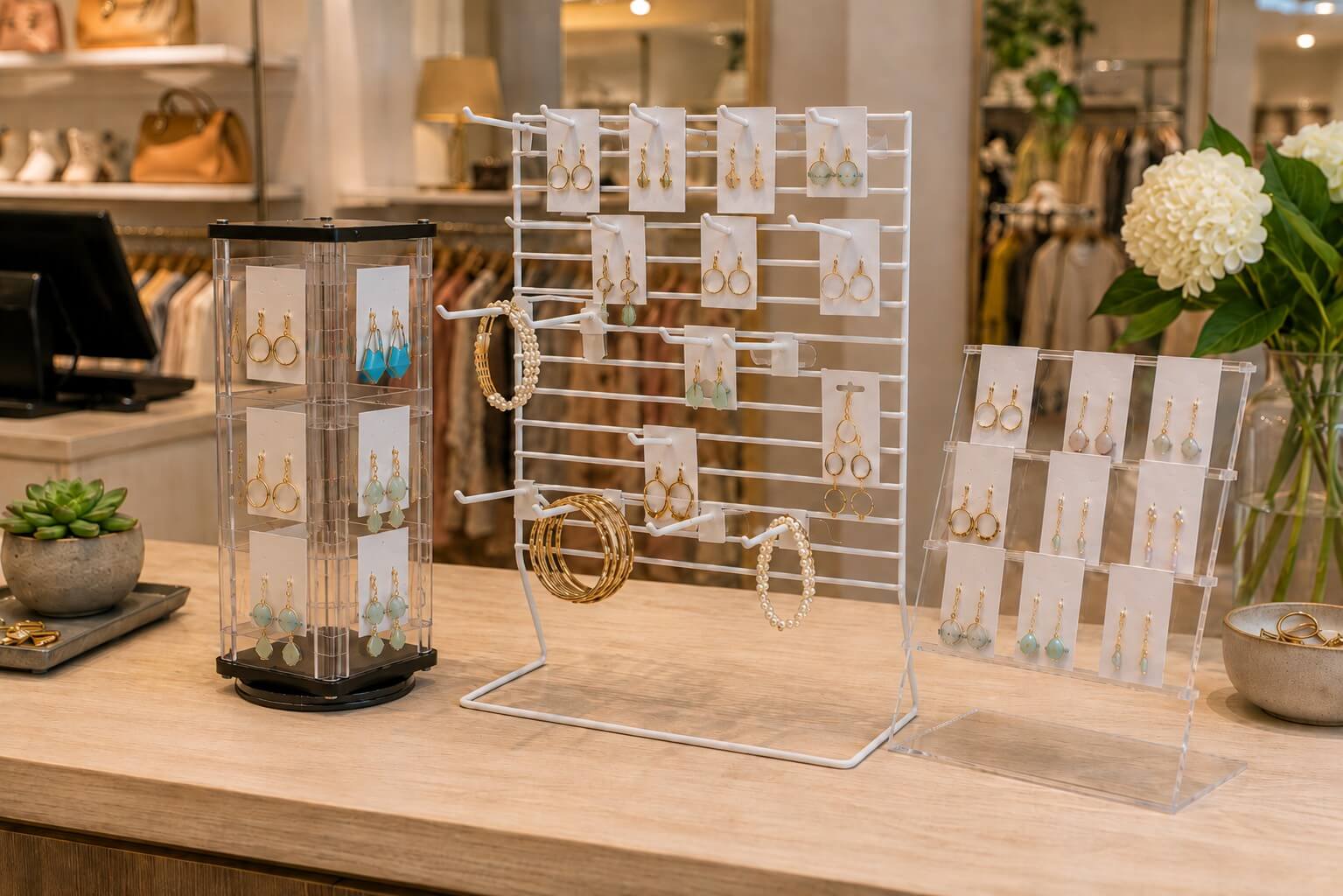 Buying Earring Card Stands for a Retail Counter
