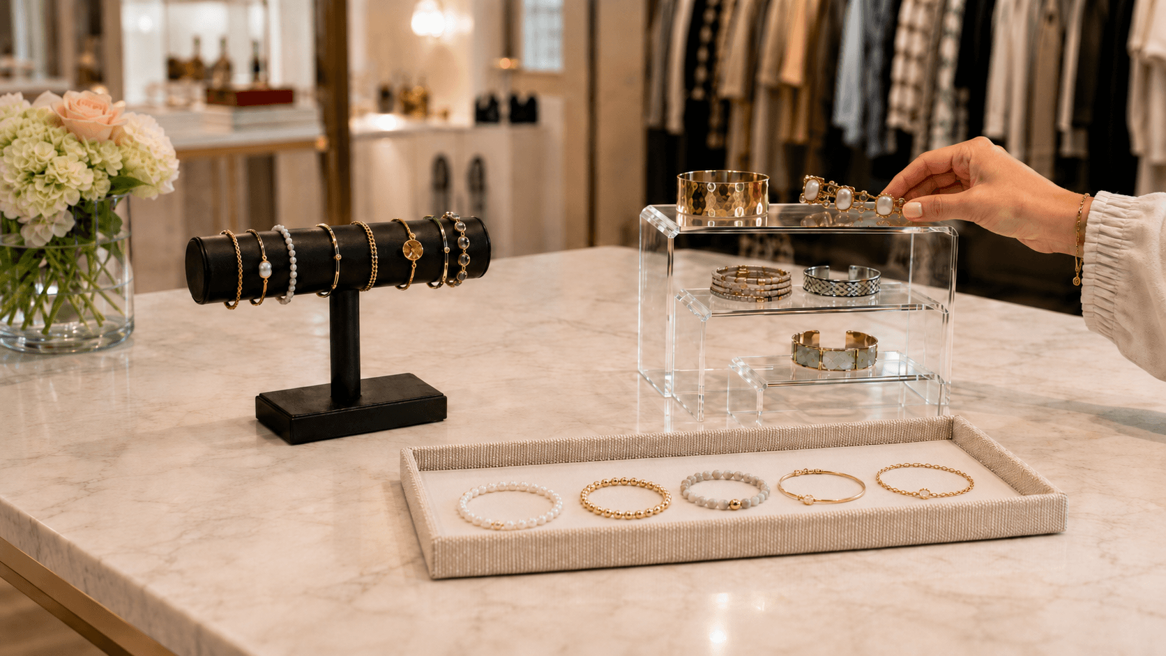 How to Display Bracelets So Shoppers Try Them On