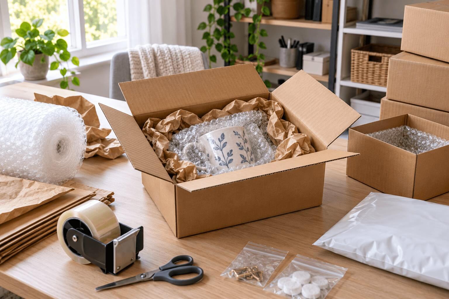 How to Protect Fragile Items When You Ship From Home