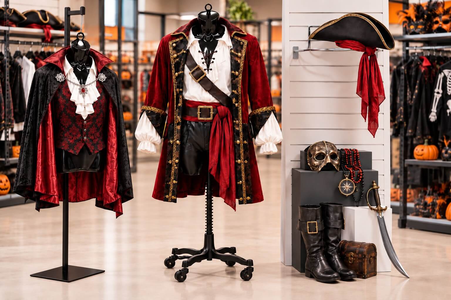 How to Display Halloween Costumes on Body Forms