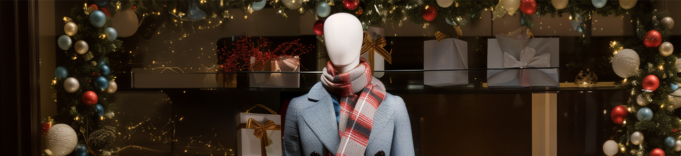 Mannequin in Seasonal Apparel