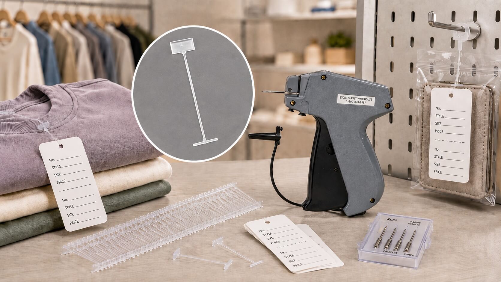 What Is a Tagging Gun Fastener? Retail Attachments Explained