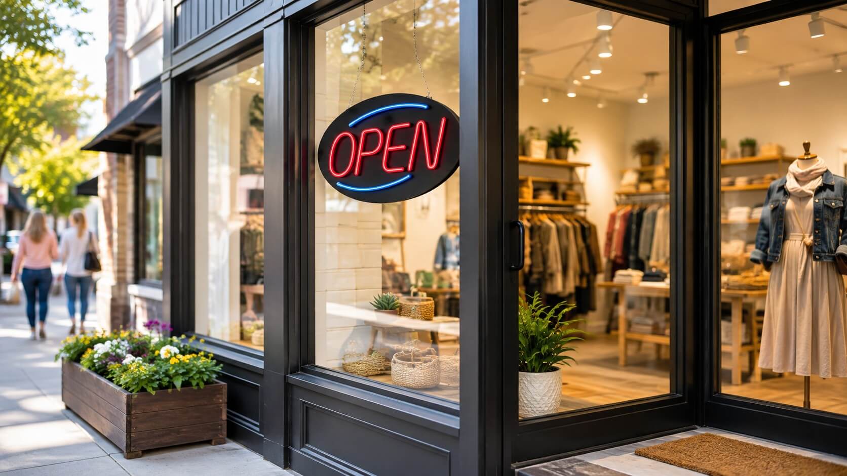 Where to Hang Your Open Sign for Maximum Foot Traffic
